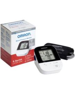Omron 5 Series Wireless Upper Arm Blood Pressure Monitor - For Blood Pressure - Bluetooth Connectivity, Hypertension Indicator