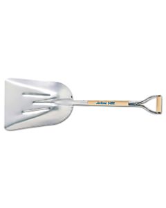 Jackson Aluminum Scoop with Cushioned D-Grip, 15in Width Blade