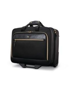 Samsonite Mobile Solution Upright Wheeled Office Case With 15.6in Laptop Pocket, Black