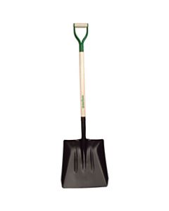 UnionTools Street Shovel with White Ash D-Handle, 14-1/2in W Blade