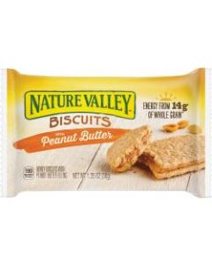 NATURE VALLEY Flavored Biscuits - Peanut Butter, Honey - Box - 1.35 oz - 16 / Box