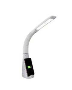 OttLite Wellness Series Purify LED Sanitizing Desk Lamp With Wireless Charging