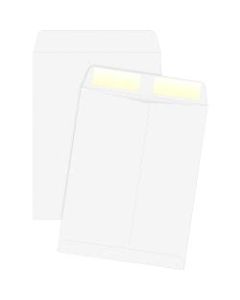 Quality Park White Plain Catalog Envelopes - Catalog - #13 1/2 - 10in Width x 13in Length - 24 lb - Gummed - Wove - 250 / Box - White