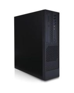In Win CK709 Computer Case - Slim Tower - Black - Steel - 3 x Bay - 1 x 300 W - Power Supply Installed - Micro ATX, Mini ITX Motherboard Supported - 1 x External 5.25in Bay - 1 x Internal 2.5in Bay