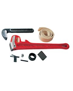 Pipe Wrench Replacement Parts, Heel Jaw & Pin Assembly, Size 36