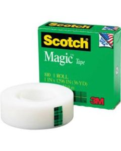 Scotch Magic Tape - 36 yd Length x 1in Width - 1in Core - 6 / Pack - Clear