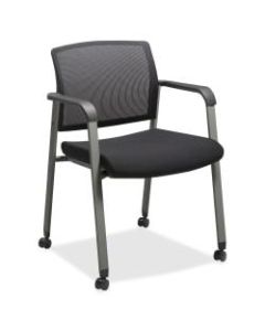 Lorell Guest Chair, Black/Gray