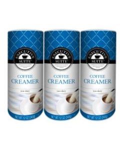 Executive Suite Non-Dairy Coffee Creamer, 12 Oz, Pack Of 3 Canisters