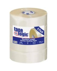 Tape Logic #900 Hot Melt Tape, 3in x 1,000 Yd., Clear, Case Of 4