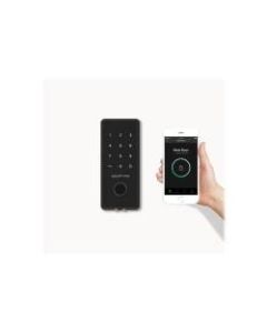 igloohome 2S - Deadbolt - key, electronic - smart lock - touch keypad, bluetooth key - Bluetooth - metal gray