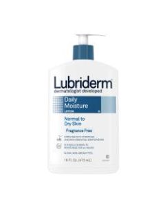 Lubriderm Daily Moisture Lotion, Fragrance-Free, 16 Fl. Oz