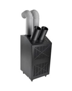 Tripp Lite Portable Cooling Unit Air Conditioner 24K BTU 7.0kw 208/240V - Cooler - 7033.71 W Cooling Capacity - Dehumidifier - Black