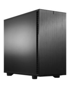 Fractal Design Define 7 Black Solid - Mid-tower - Black - Steel, Anodized Aluminum - 9 x Bay - 4 x 5.51in x Fan(s) Installed - 0 - ATX, EATX, Micro ATX, Mini ITX Motherboard Supported - 9 x Fan(s) Supported