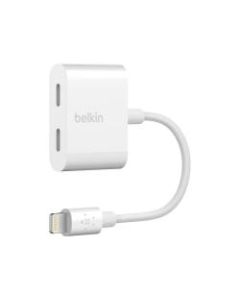 Belkin Lightning Audio + Charger RockStar, White, F8J198BTWHT