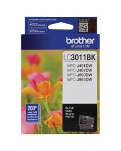 Brother Genuine LC3011BKS Black Ink Cartridge