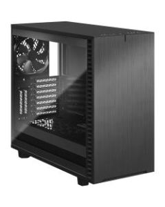 Fractal Design Define 7 Gray TG Light Tint - Mid-tower - Gray - Steel, Anodized Aluminum, Tempered Glass - 9 x Bay - 4 x 5.51in x Fan(s) Installed - 0 - ATX, EATX, Micro ATX, Mini ITX Motherboard Supported - 9 x Fan(s) Supported