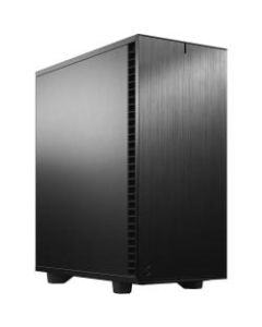 Fractal Design Define 7 Compact Computer Case - Mid-tower - Black - Brushed Aluminum - 4 x Bay - 4 x 4.72in x Fan(s) Installed - 0 - ATX, Micro ATX, Mini ITX Motherboard Supported - 7 x Fan(s) Supported