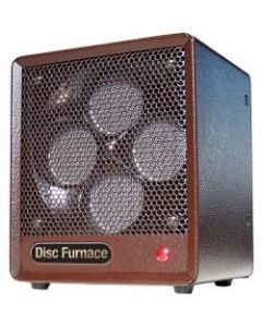 Comfort Glow The Original Brown Box 1524 Watts Electric Ceramic Disc Heater, 6.75inH x 5.75inW, Brown