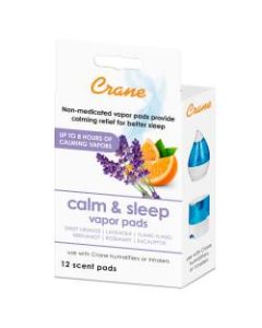 Crane Vapor Pads, Lavender Orange, Pack Of 12 Pads