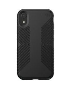 Speck Presidio Grip Case For Apple iPhone XR Smartphone - Black/Black