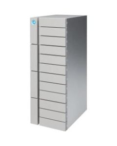 LaCie 12-Bay Desktop RAID Storage - 12 x HDD Supported - 12 x HDD Installed - 96 TB Installed HDD Capacity0, 1, 5, 6, 10, 50 - 12 x Total Bays - 12 x 3.5in Bay - External