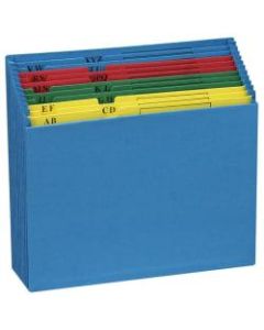 Pendaflex File Pockets, Expanding, A-Z, Letter Size, Blue