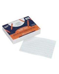 Pacon Multi-Program Handwriting Papers, Grade K-1, 10 1/2in x 8in, Pack Of 500 Sheets