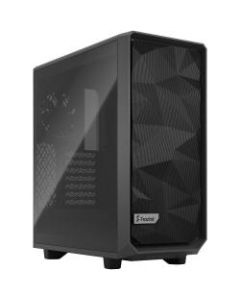 Fractal Design Meshify 2 Compact Gray TG Light Tint - Mid-tower - Gray - Tempered Glass, Steel, Mesh - 6 x Bay - 3 x 4.72in , 5.51in x Fan(s) Installed - 0 - ATX, Mini ATX, Mini ITX Motherboard Supported - 7 x Fan(s) Supported