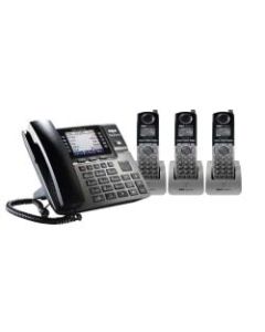RCA Unison DECT 6.0 Expansion Handsets For Select RCA Expandable Phone Systems, RCA-U1B0D3HS, Pack Of 3 Handsets