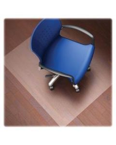Lorell Rolled Hard Floor Chair Mat, 46in x 60in