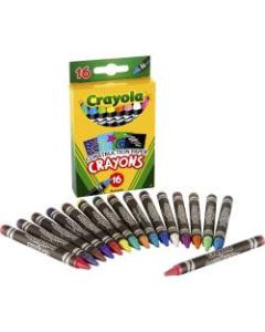 Crayola Construction Paper Crayons, Assorted Colors, Box Of 16 Crayons