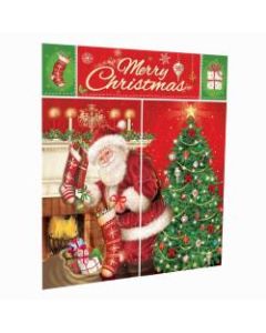 Amscan Magical Christmas Scene Setters Wall Decorating Kits, Set Of 3 Kits