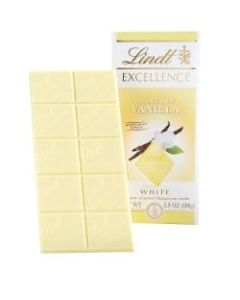 Lindt Excellence Chocolate, White Coconut Chocolate Bars, 3.5 Oz., Box Of 12