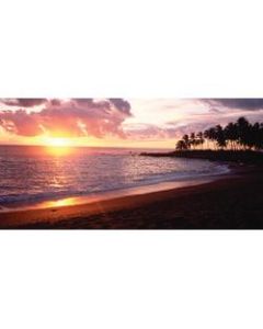 Biggies Wall Mural, 27in x 54in, Sunset