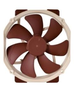 Noctua NF-A15 PWM Cooling Fan - 5.51in Maximum Fan Diameter - 508.5 gal/min Maximum Airflow - 1200 rpm - SSO2 Bearing - 4-pin PWM