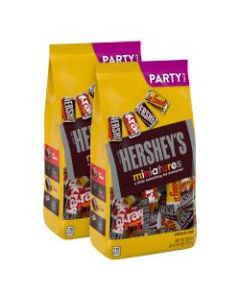 Hersheys Miniatures Chocolate Mix Assortment, 35.9 Oz, Pack Of 2 Bags