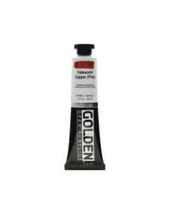 Golden OPEN Acrylic Paint, 2 Oz Tube, Iridescent Copper (Fine)