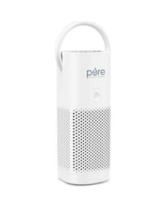 Pure Enrichment PureZone HEPA Mini Portable Air Purifier, 54 Sq. Ft. Coverage, White
