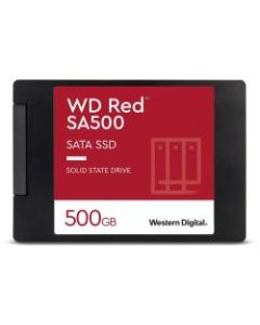 WD Red WDS500G1R0A 500 GB Solid State Drive - 2.5in Internal - SATA (SATA/600) - 350 TB TBW - 560 MB/s Maximum Read Transfer Rate - 5 Year Warranty