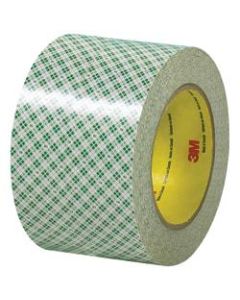 3M 410 Double-Sided Masking Tape, 3in Core, 3in x 108ft, Off-White, Case Of 3