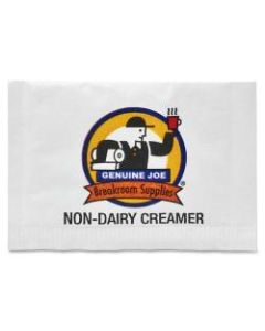 Genuine Joe Non-Dairy Creamer, 0.08 Oz., Pack Of 800