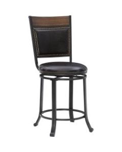 Powell Vinessa Counter Stool, Rustic Umber/Brown