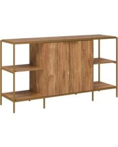 Sauder International Lux Entertainment Credenza For 65in TVs, Sindoori Mango