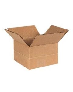 Office Depot Brand Multi-Depth Corrugated Cartons, 4in x 6in x 6in, Kraft, Pack Of 25