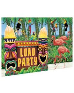 Amscan Summer Luau Party Giant Decorating Kit, Multicolor, Set Of 6 Pieces