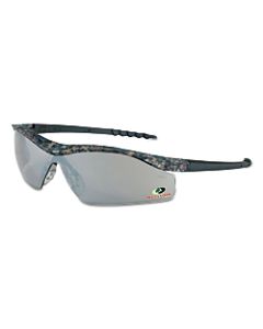 Mossy Oak Dallas Safety Glasses, Silver Mirror Lens, Mossy Oak Frame