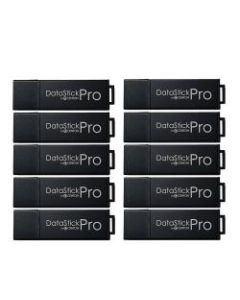 Centon MP Pro USB Flash Drive, 8GB, Pack Of 10