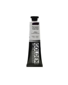 Golden OPEN Acrylic Paint, 2 Oz Tube, Permanent Violet Dark