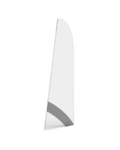 Rosseto Serving Solutions Connectable Buffet Sneeze Guard, 12-3/4in x 32-1/2in, Clear