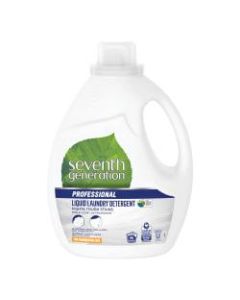 Seventh Generation Professional Free And Clear Liquid Laundry Detergent, 100-Oz Bottle